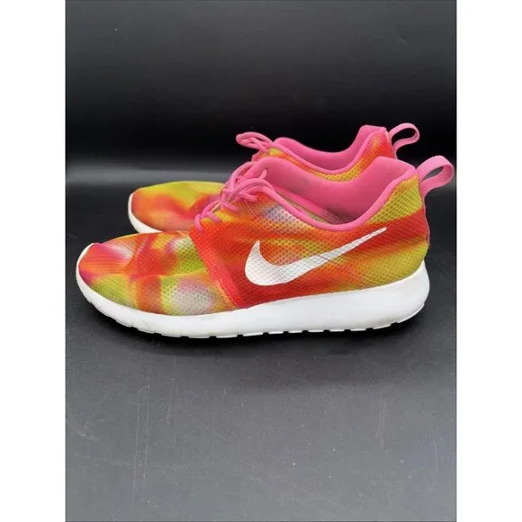 Nike Roshe One Flight Weight 'Pink Rose' 705486-601 100% Vegan Women’s Size 7 - Picture 7 of 11